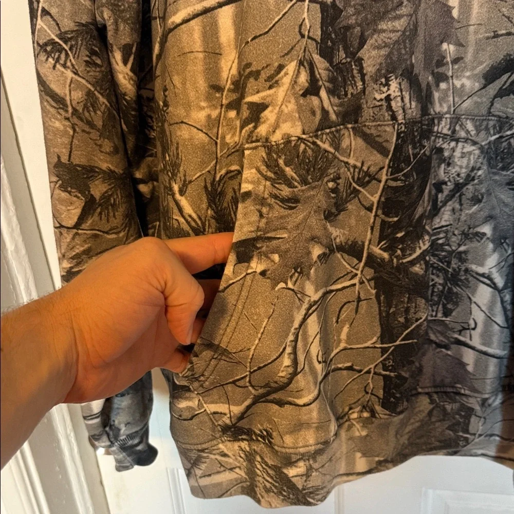Men's Gray Camo Hoodie